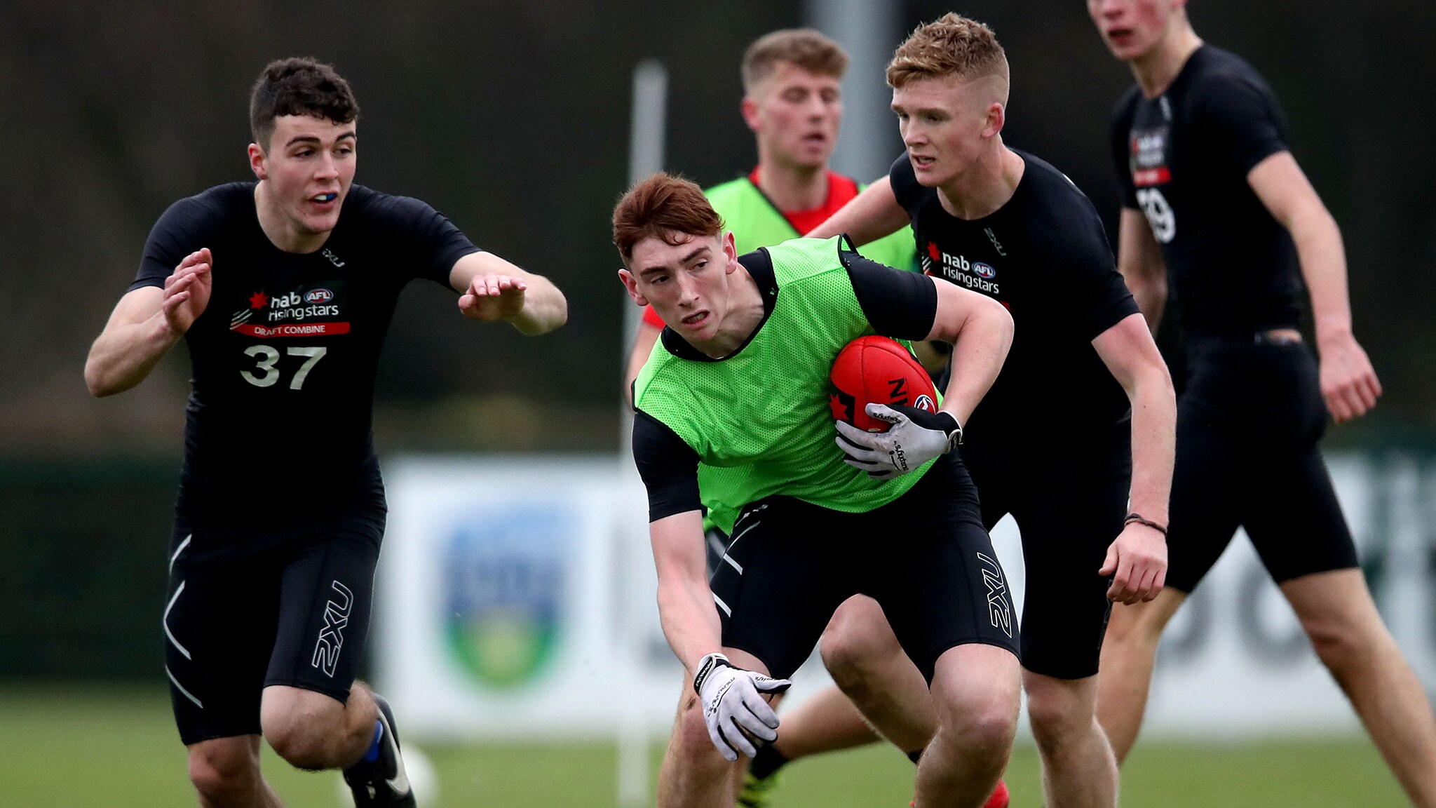keanethumb300x300.jpg Mark Keane impressed during match simulation. Picture: Bryan Keane - AFL,Draft,Draft Combine